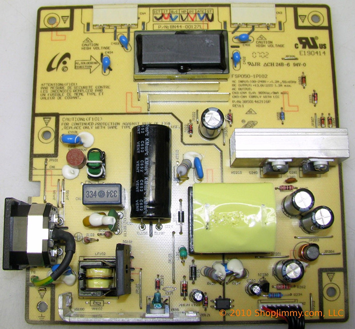 Power Supply Board Monitor Samsung 226BW 206BW FSP050-1PI02 - Click Image to Close